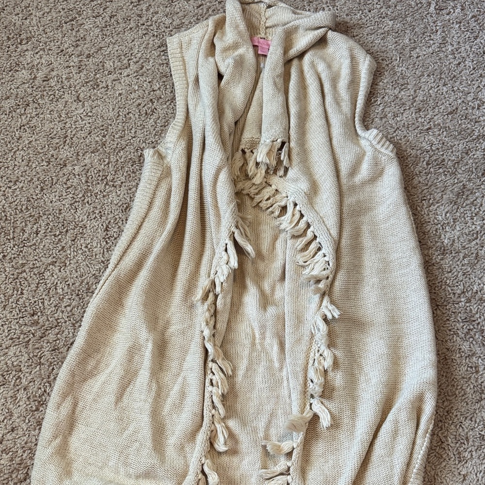 Lilly Pulitzer Cream Knit Sweater